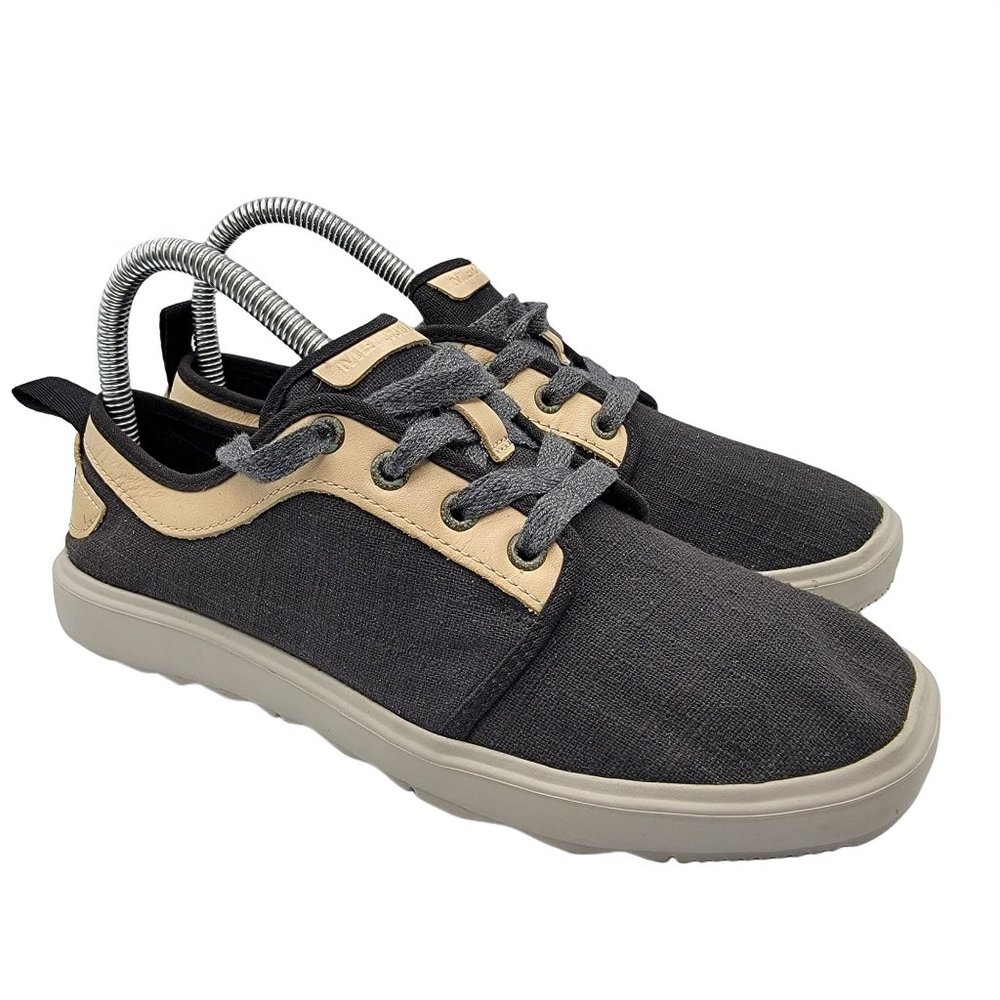 Merrell Around Town ADA Women Size 6.5 Canvas Sneaker Shoes Black Low Top J97496